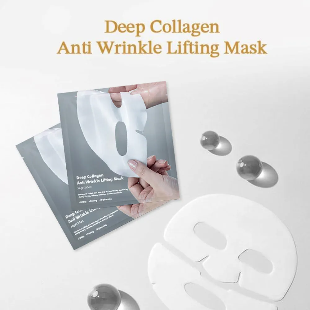 KOEC Deep Collagen Anti Wrinkle Lifting natmaske 4 stk