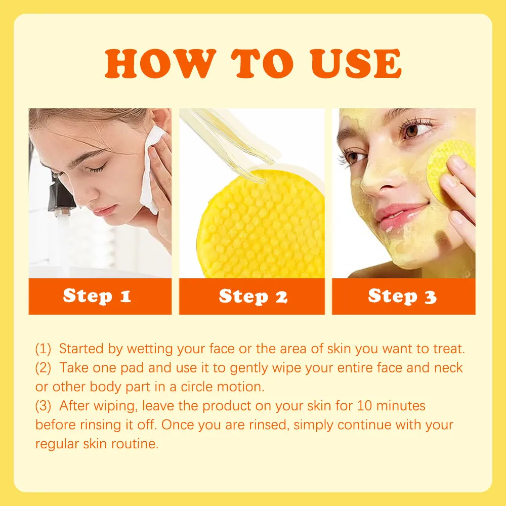 KOEC Kojic Acid Turmeric Cleansing Pads renseservietter