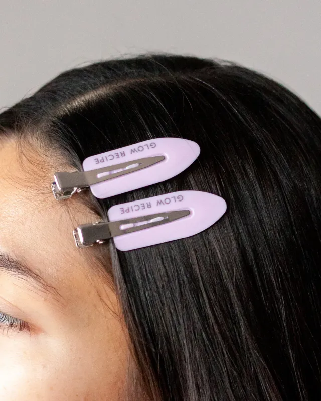 Glow Recipe Pink hårclips 2-pak uden mærker