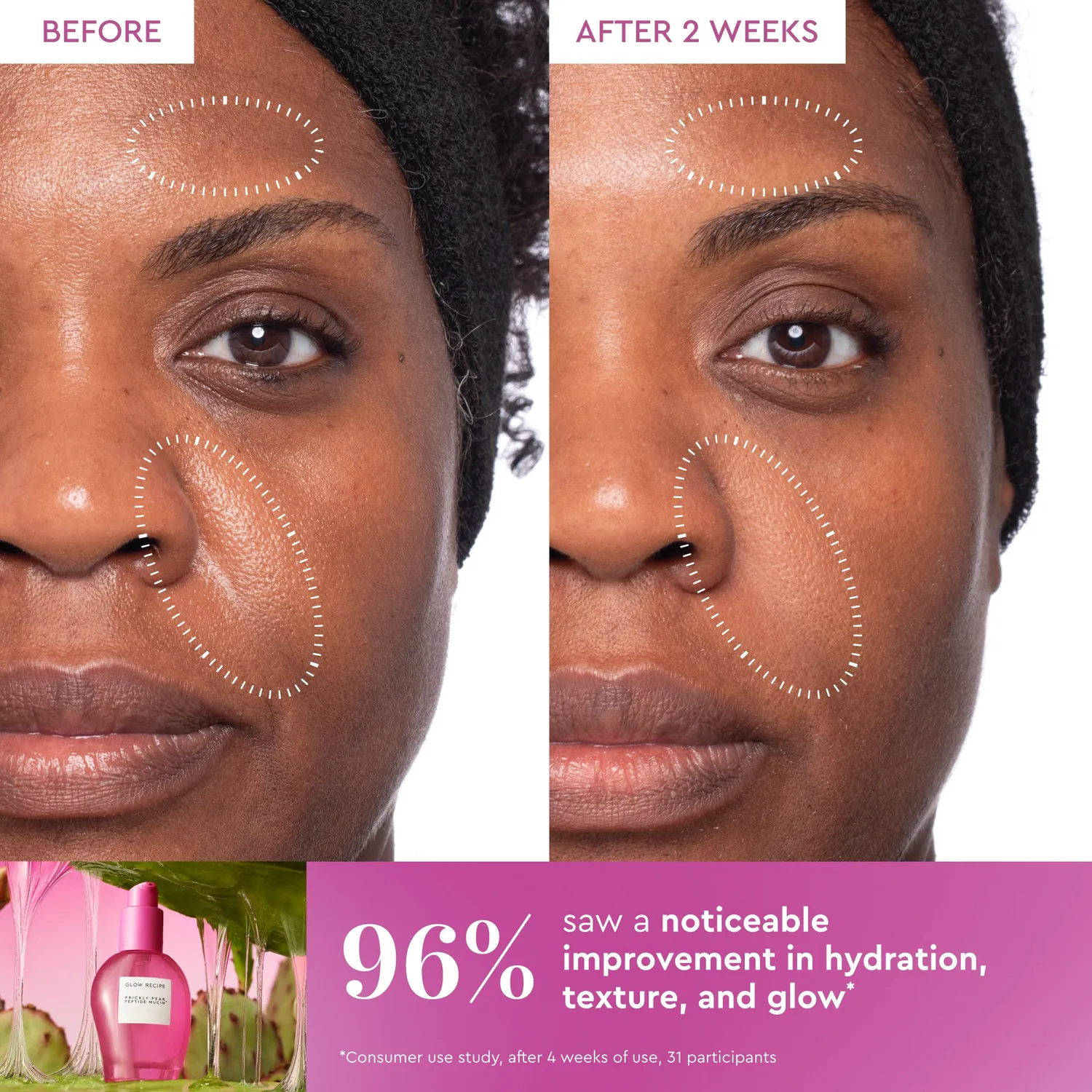 Glow Recipe Prickly Pear Peptide Mucin serum 40ml kaktus