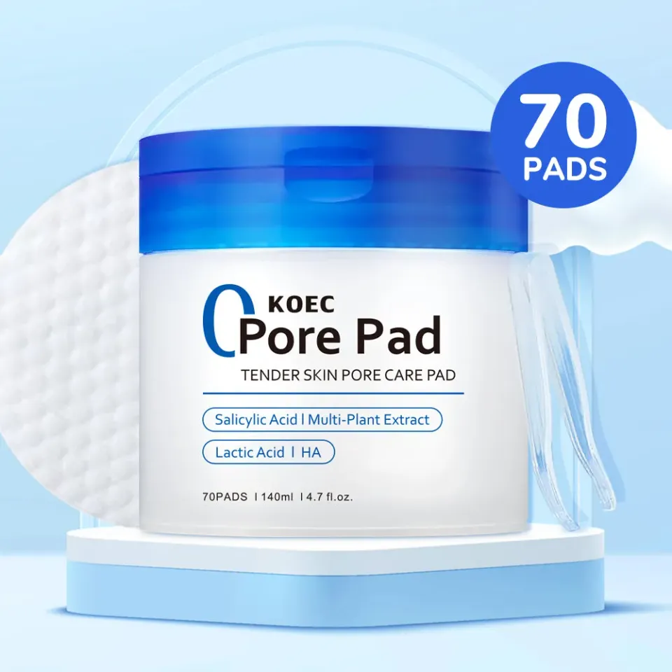 KOEC Zero Pore rensepads 70 stk til fedtet hud
