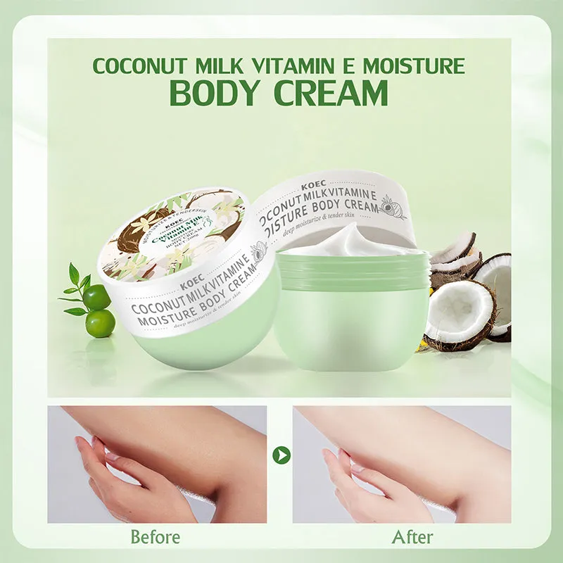 KOEC Coconut Milk Vitamin E Moisture Bodycreme kokos