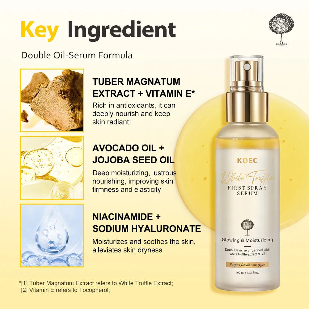 KOEC White Truffle spray serum mist White Truffle fugt