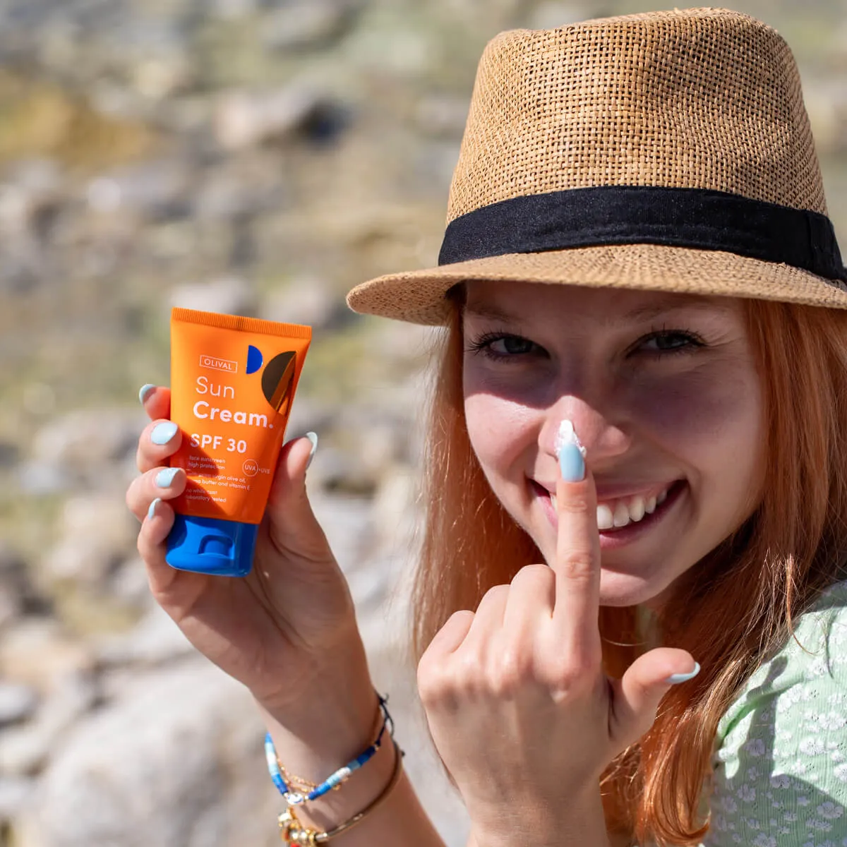Olival Professional SunCream Face Neck solcreme SPF 30 tør hud