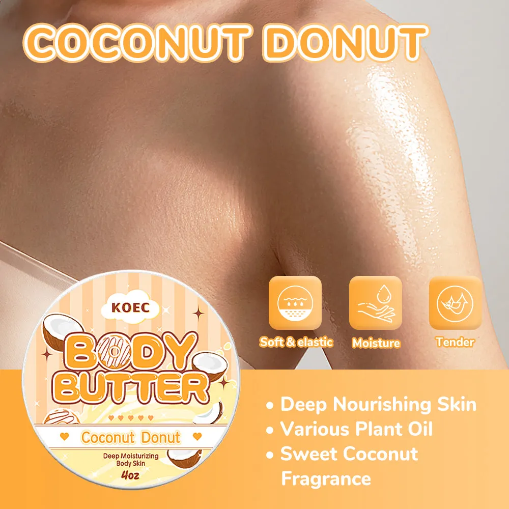 KOEC Coconut Donut Body Butter kropscreme kokosduft