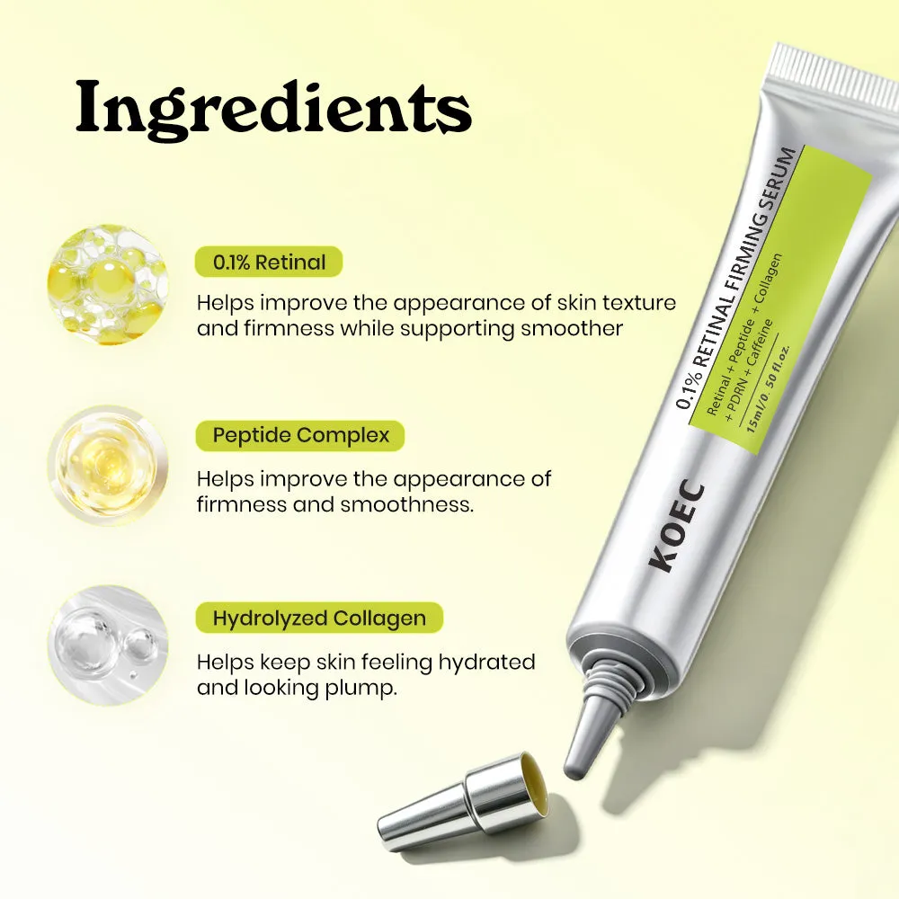 KOEC 0.1% Retinal Firming ansigtsserum anti-age