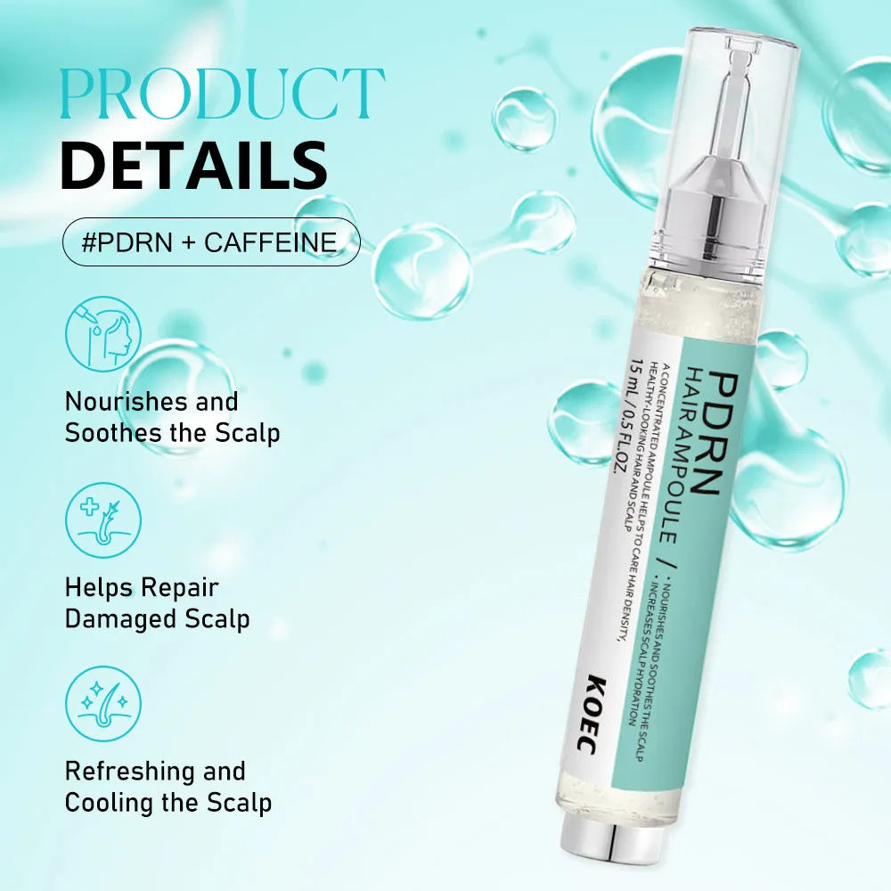 KOEC PDRN Hair Repair ampul 15 ml til hovedbund