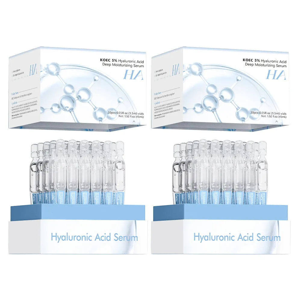 KOEC 5% Hydrating Acid ansigtsserum 30x1,5 ml fugt