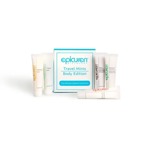 Epicuren Travel Minis Body Edition kropssæt 5 x 15 ml