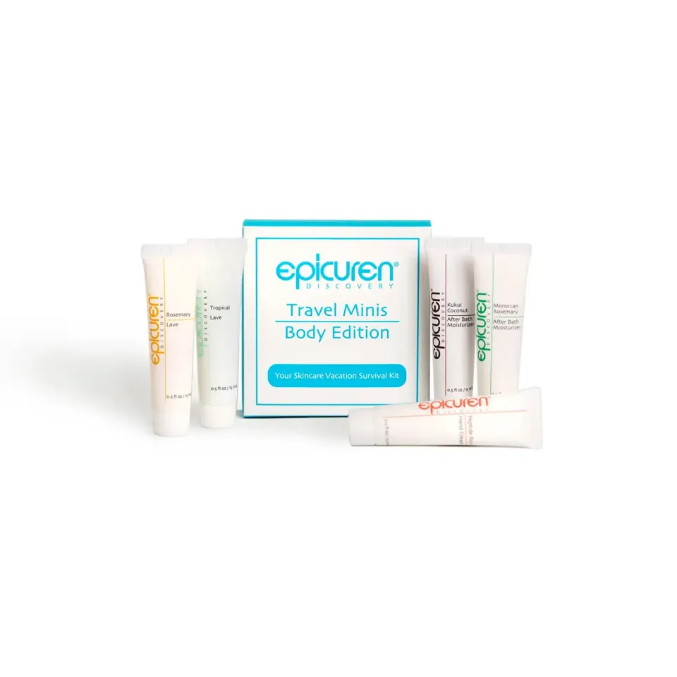 Epicuren Travel Minis Body Edition kropssæt 5 x 15 ml
