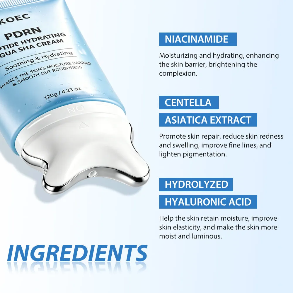 KOEC PDRN Peptide gua sha creme til fugt