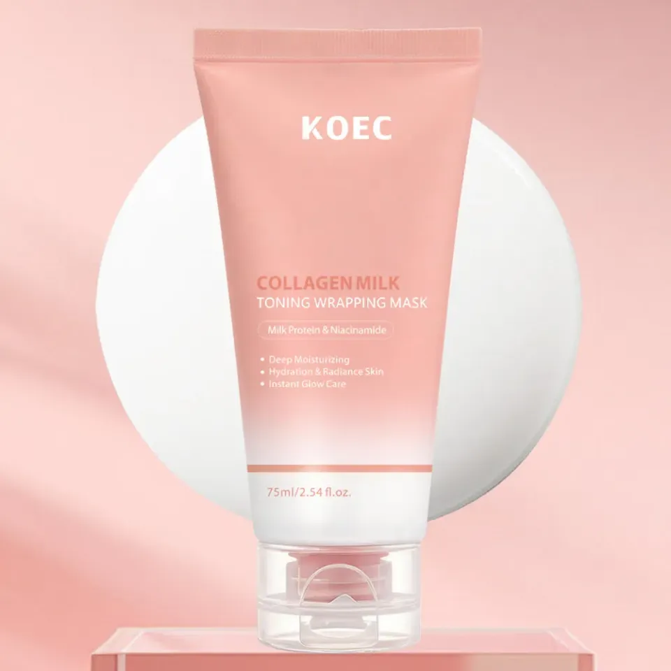 KOEC Collagen Milk Toning Wrapping Maske 75ml glød