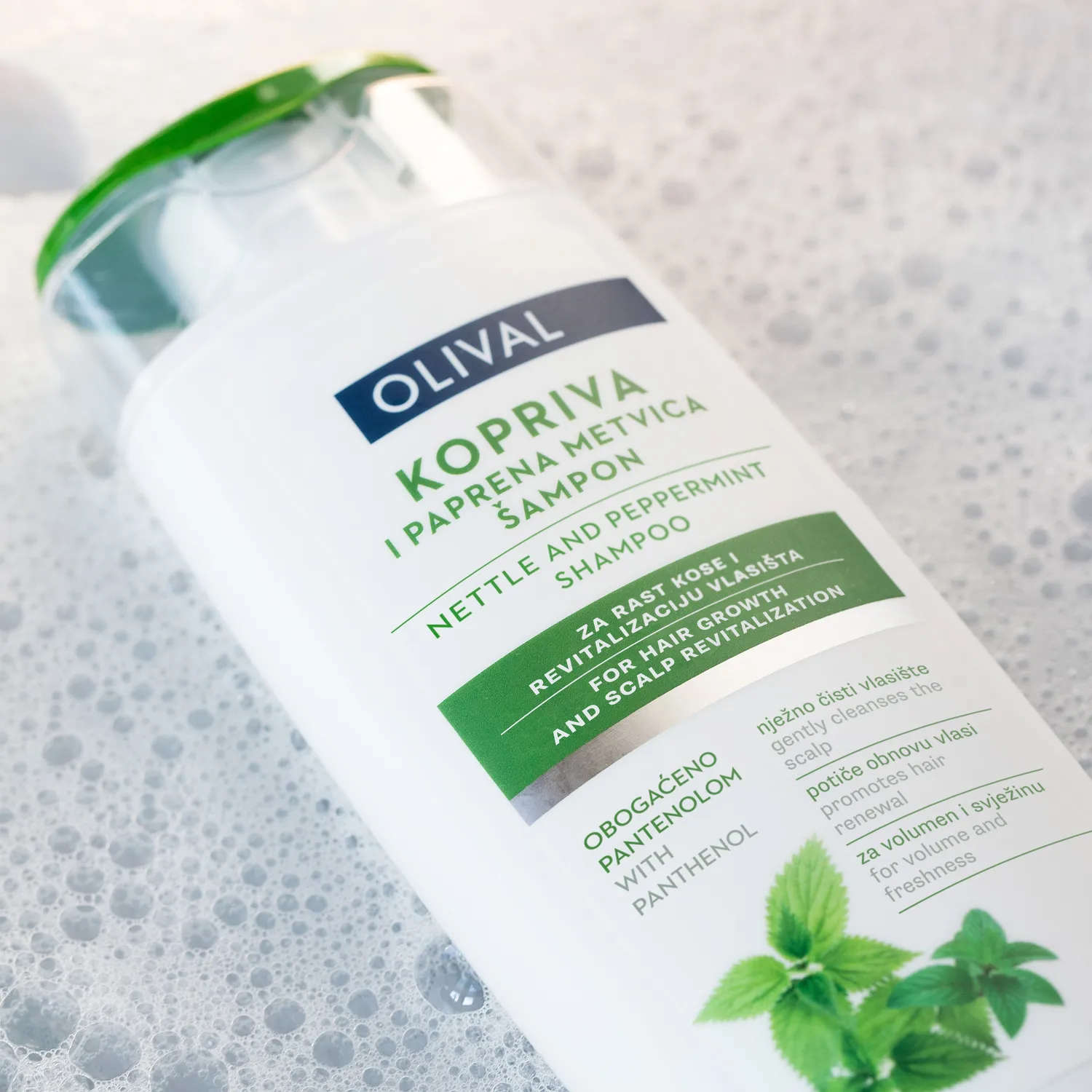 Olival Professional Nettle Peppermint shampoo uden silikone