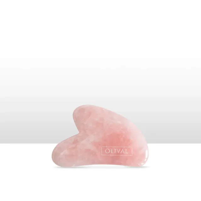 Olival Professional Pink Quartz gua sha sten ansigt