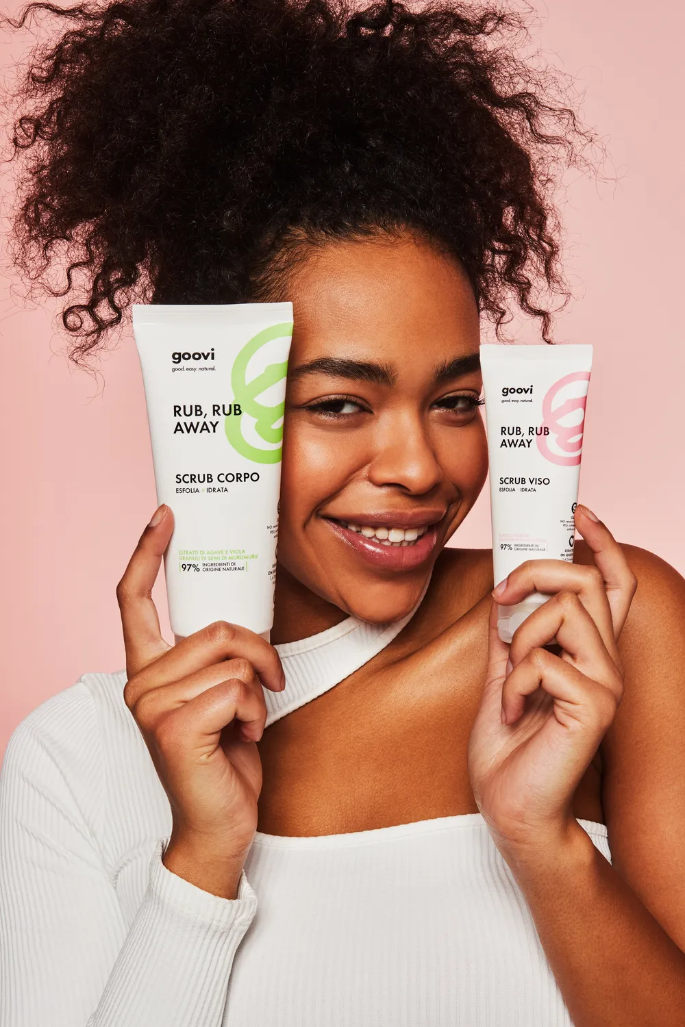 goovi Rub Rub Away scrub sæt ansigt og krop