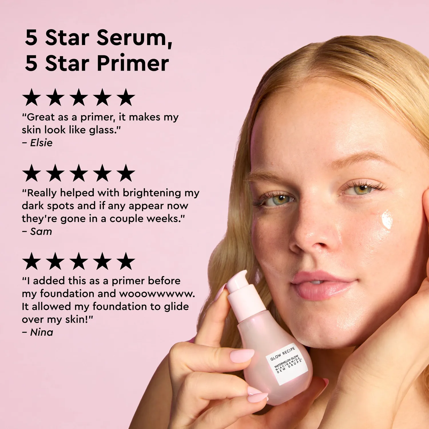Glow Recipe Watermelon Niacinamide Dew Drops 40ml glød