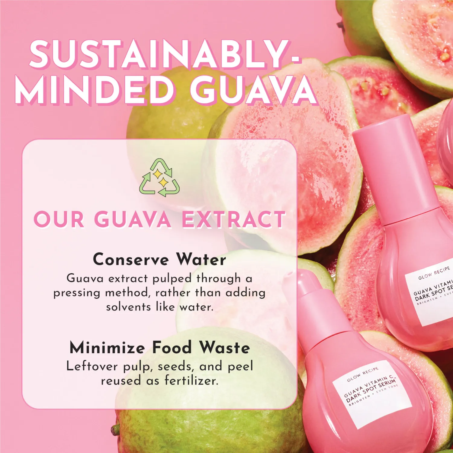 Glow Recipe Guava Vitamin C Dark Spot Serum 30 ml pigmentpletter