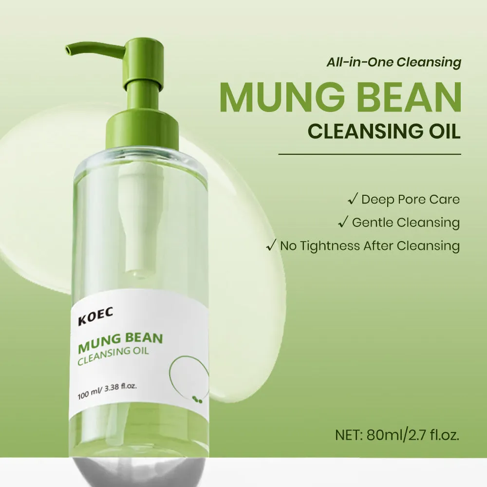 KOEC Mung Bean renseolie til mild rens