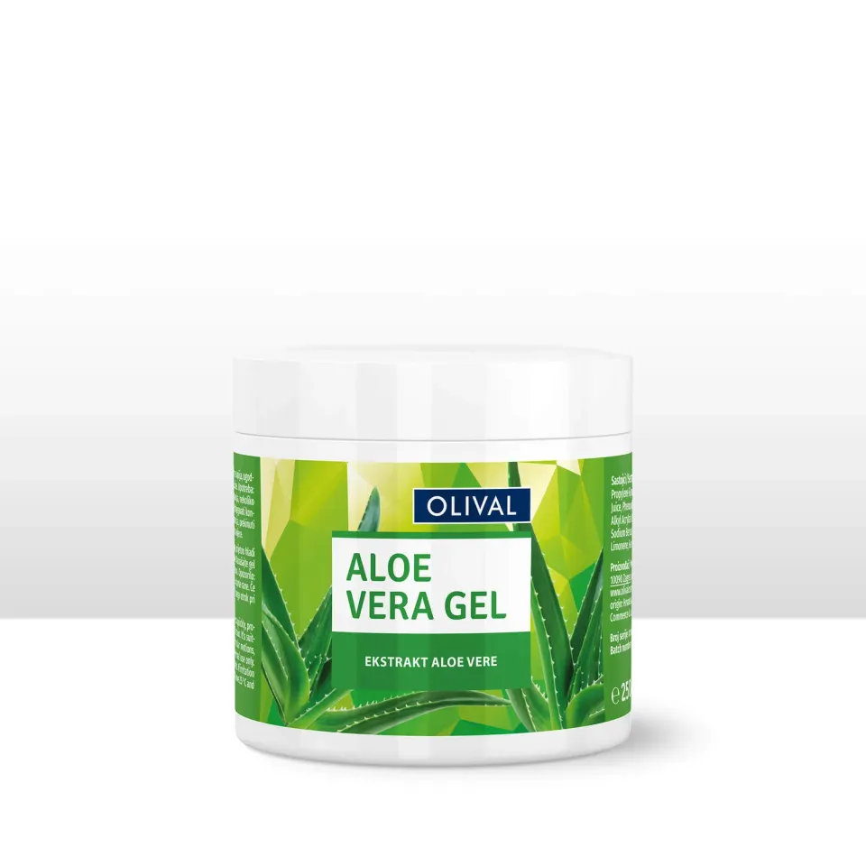 Olival Professional Aloe Vera gel kølende gel alle hudtyper