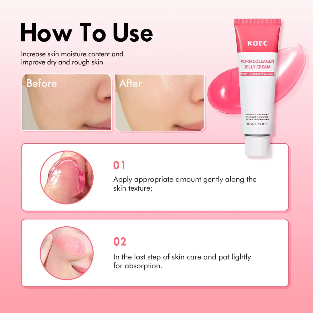 KOEC PDRN Collagen Jelly ansigtscreme fugt