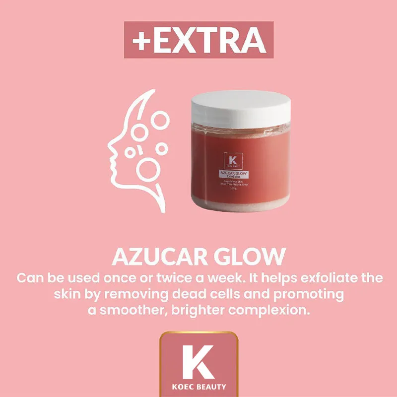 KOEC Azucar Glow Sugar Face Scrub ansigtsscrub 1 stk