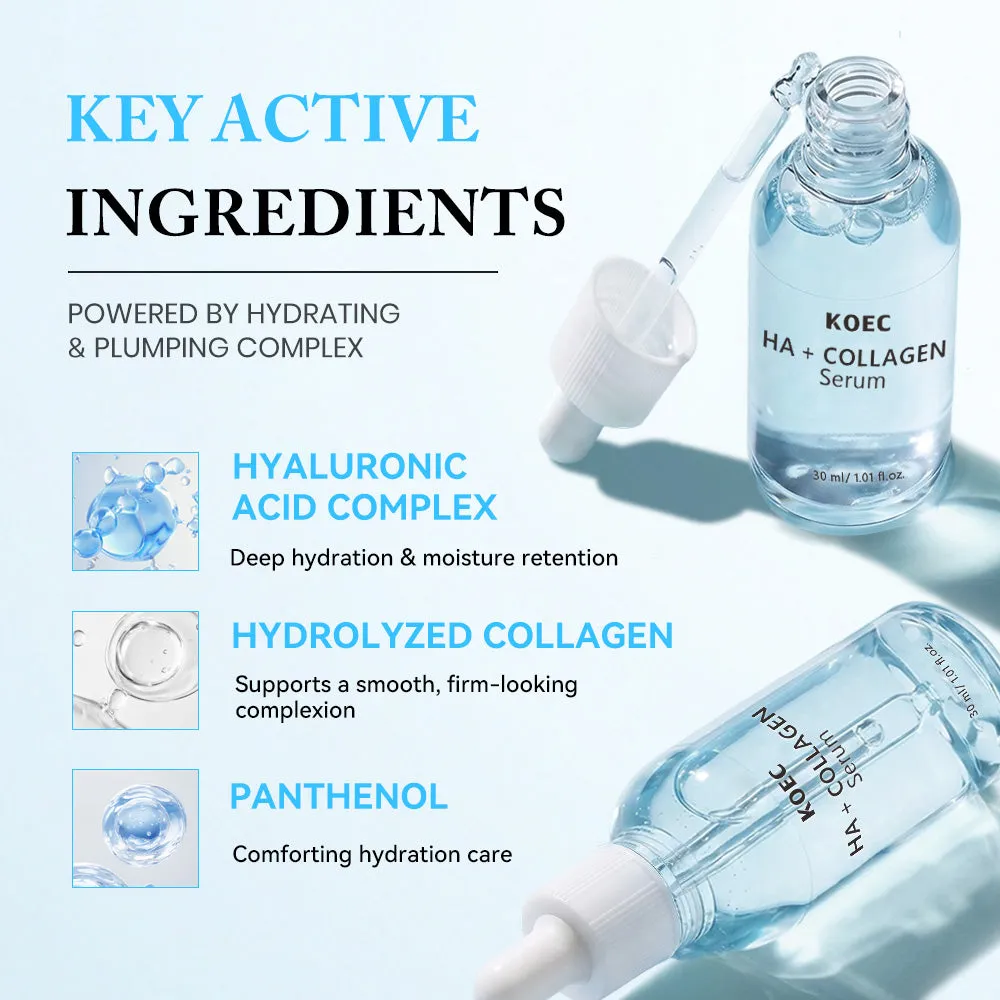 KOEC HA + Collagen serum med hyaluron