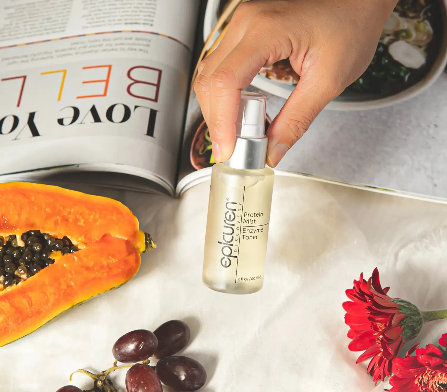 Epicuren Protein Mist Enzyme ansigtstoner 60 ml enzymer