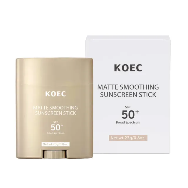 KOEC matte smoothing solstift SPF oliekontrol