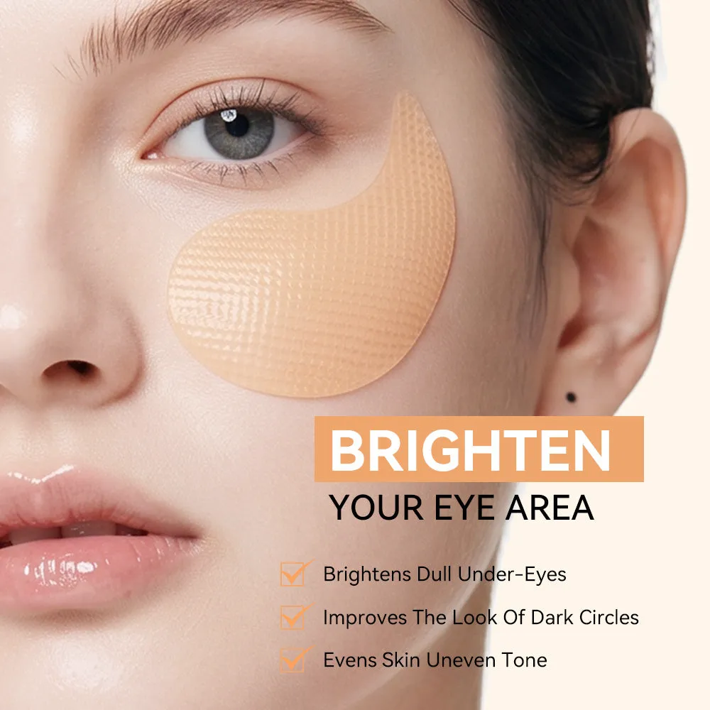 KOEC Glutathione Kojic Acid Vitamin øjenpatches mod mørke rander