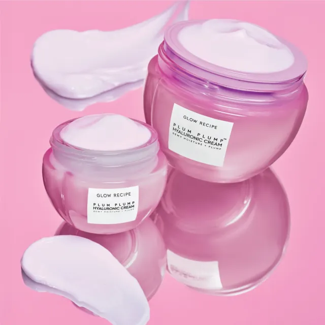 Glow Recipe Plum Plump ansigtscreme mini 20 ml hyaluron