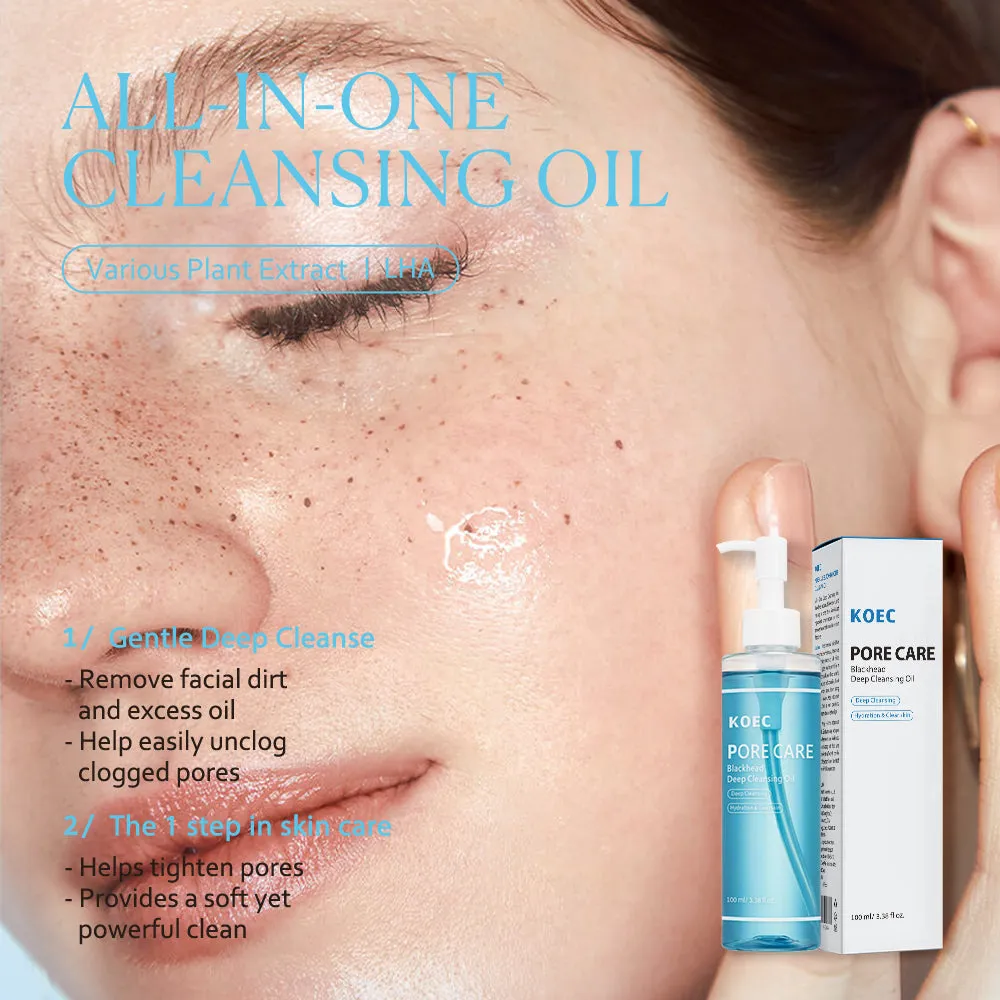 KOEC Pore Care Deep Cleansing Oil renseolie mod hudorme