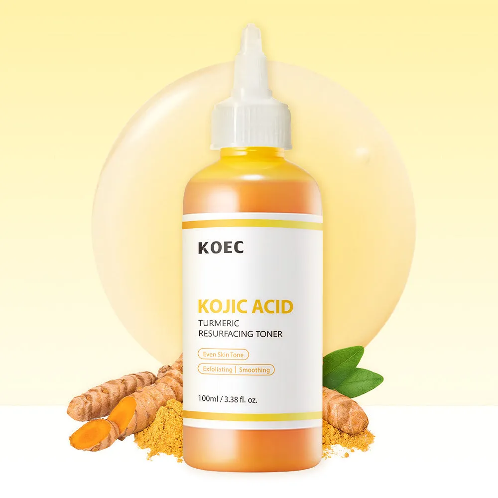KOEC Turmeric Kojic Acid hudplejesæt mod pigmentpletter