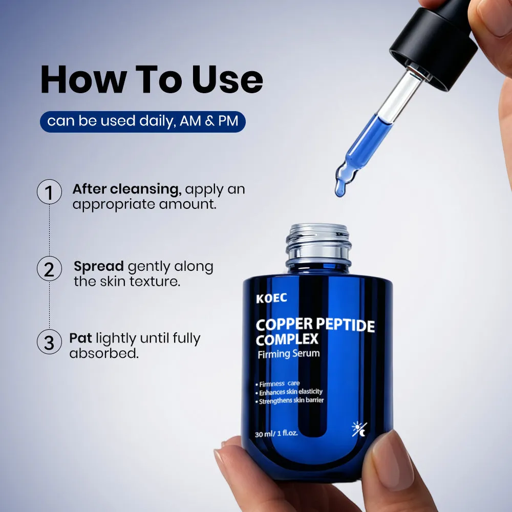 KOEC Copper Peptide Complex serum til moden hud