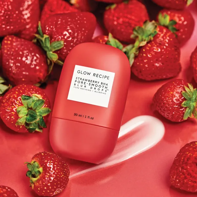 Glow Recipe Strawberry BHA Pore-Smooth serum 30 ml mat