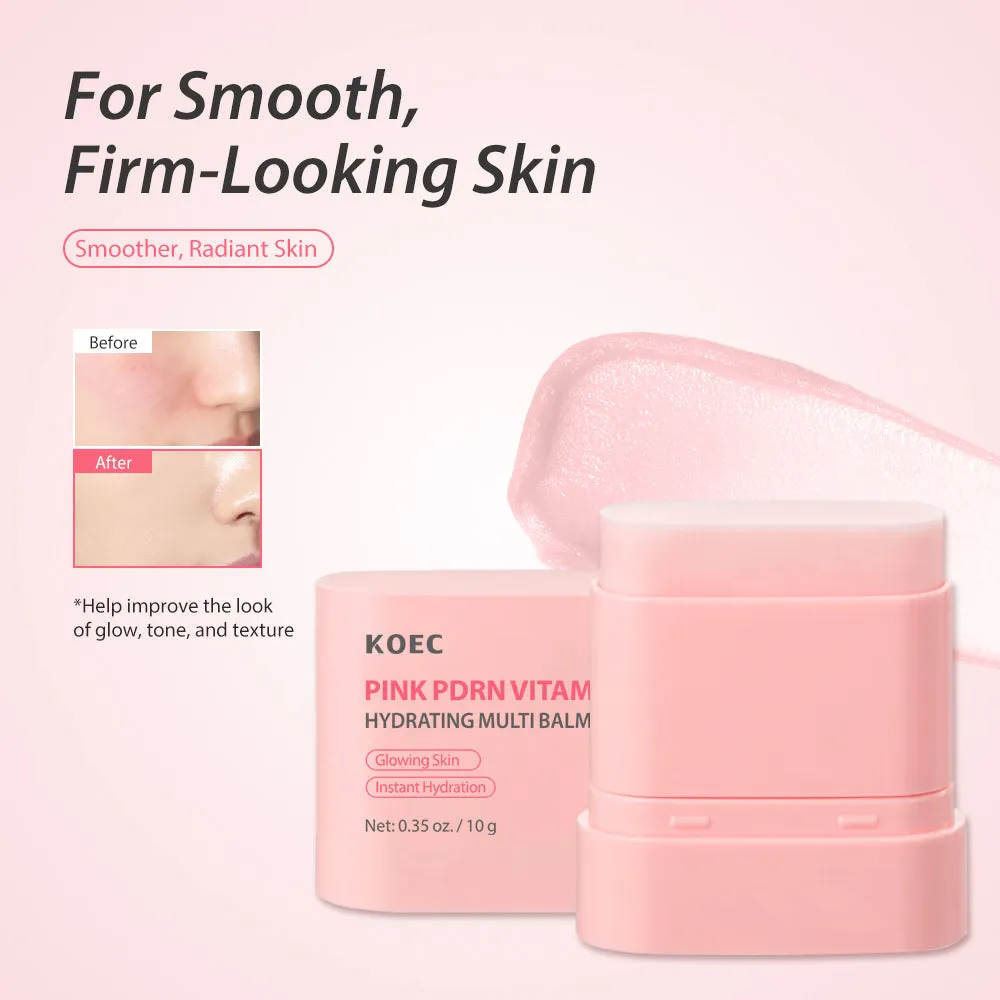 KOEC PDRN Pink Vitamin multibalm pink glow
