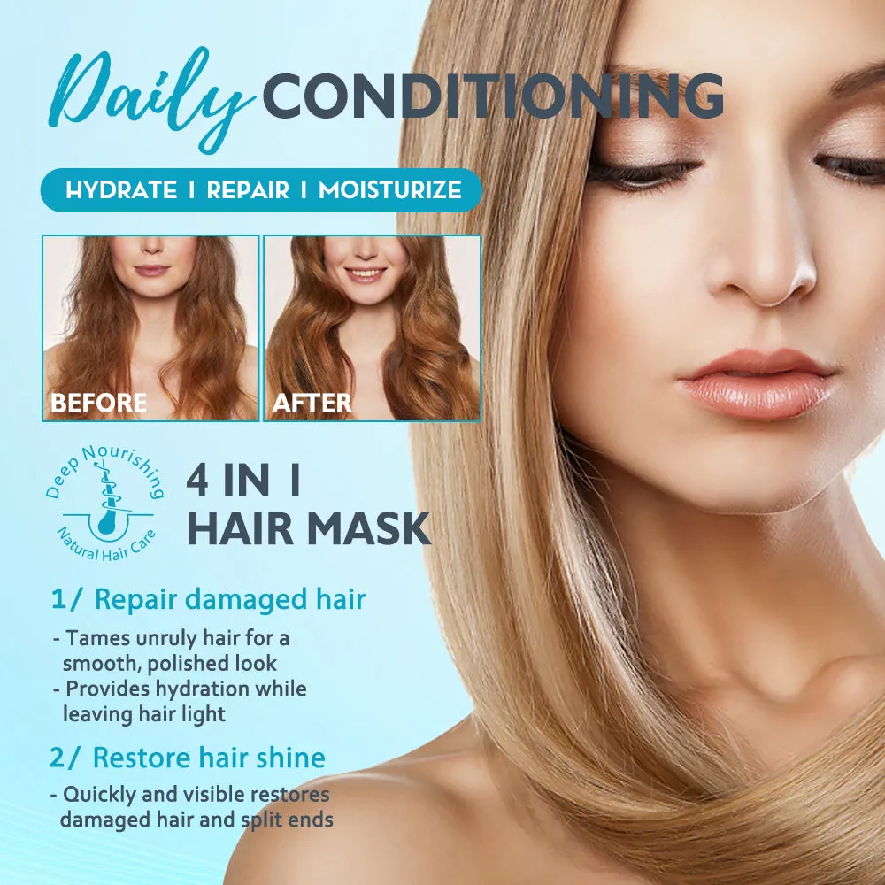 KOEC 4 in 1 Hair Mask hårmaske med keratin