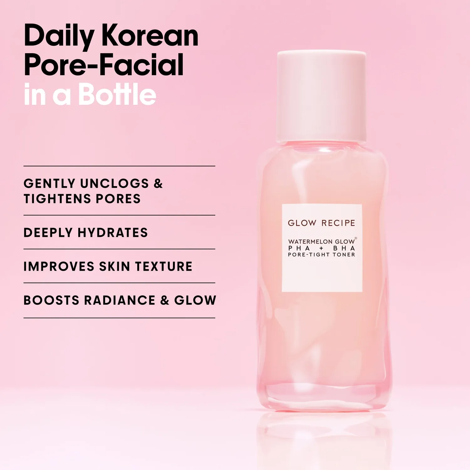 Glow Recipe Korean Glass Skincare Vault sæt 9 dele til glød