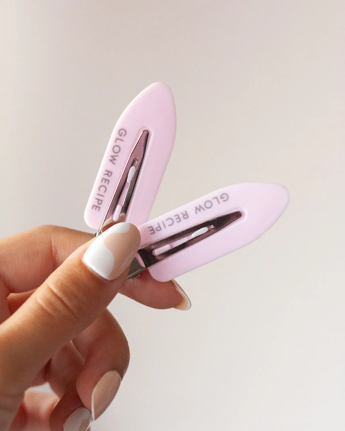 Glow Recipe Pink hårclips 2-pak uden mærker