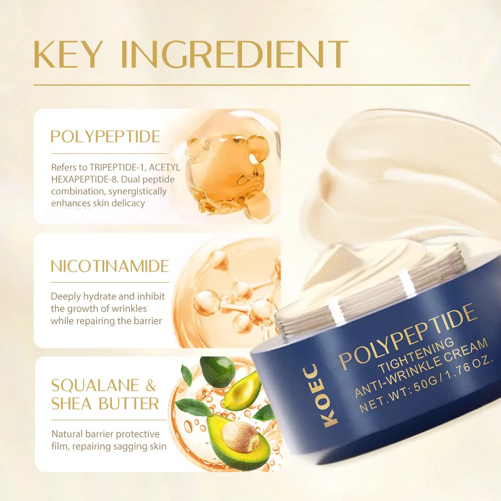 KOEC Polypeptide Tightening ansigtscreme 1 stk til moden hud