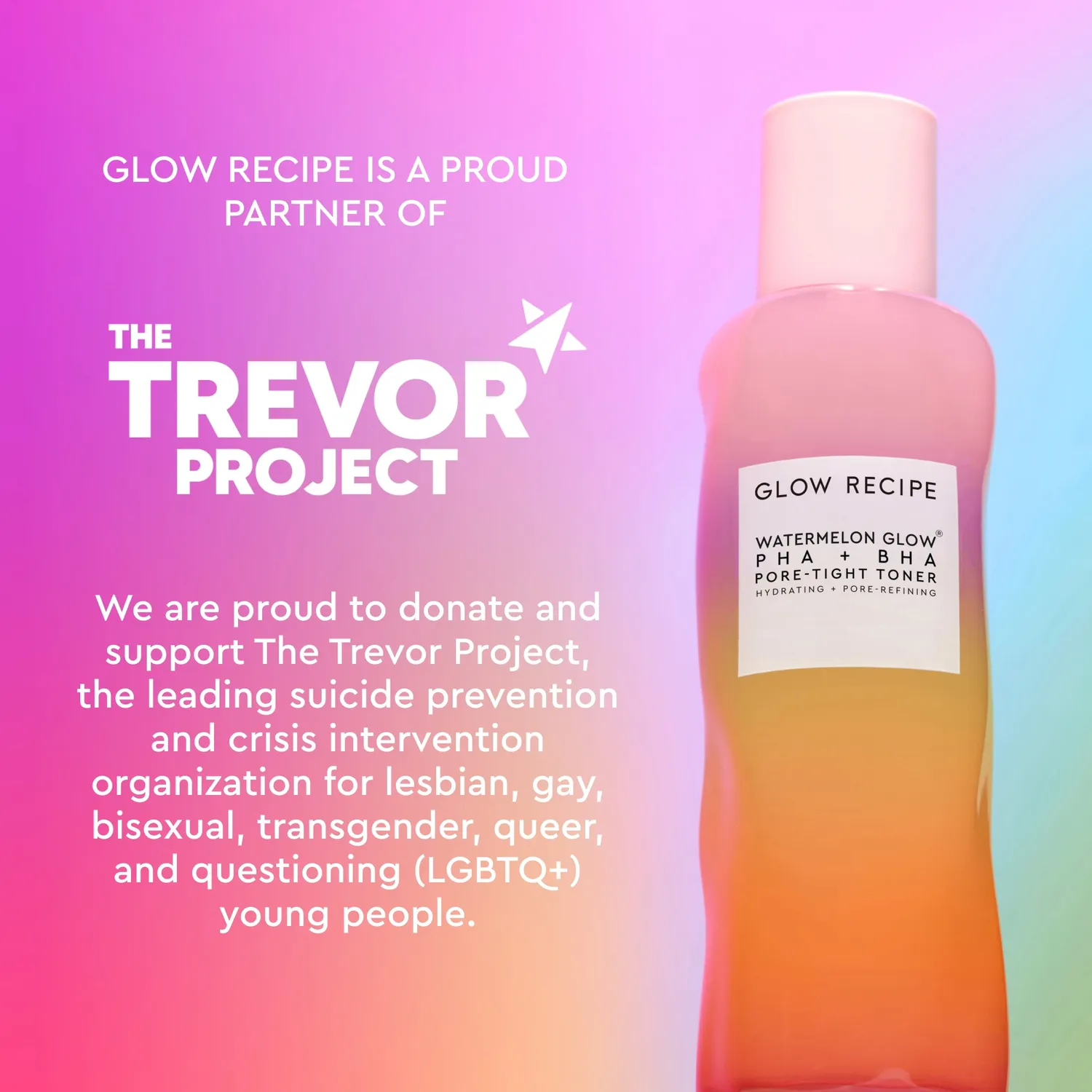 Glow Recipe Watermelon Glow PHA+BHA Toner 150ml til porer