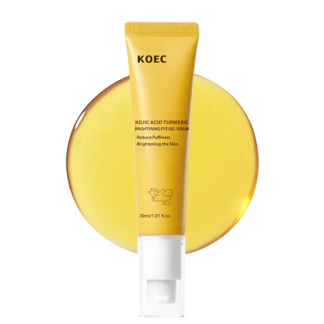 KOEC Turmeric & Kojic Acid Eye Gel Serum øjenserum mod mørke rande