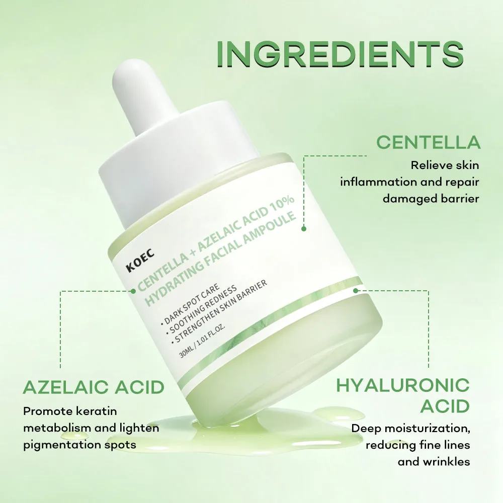 KOEC Centella Azelaic Acid 10% ansigtsampul rødme