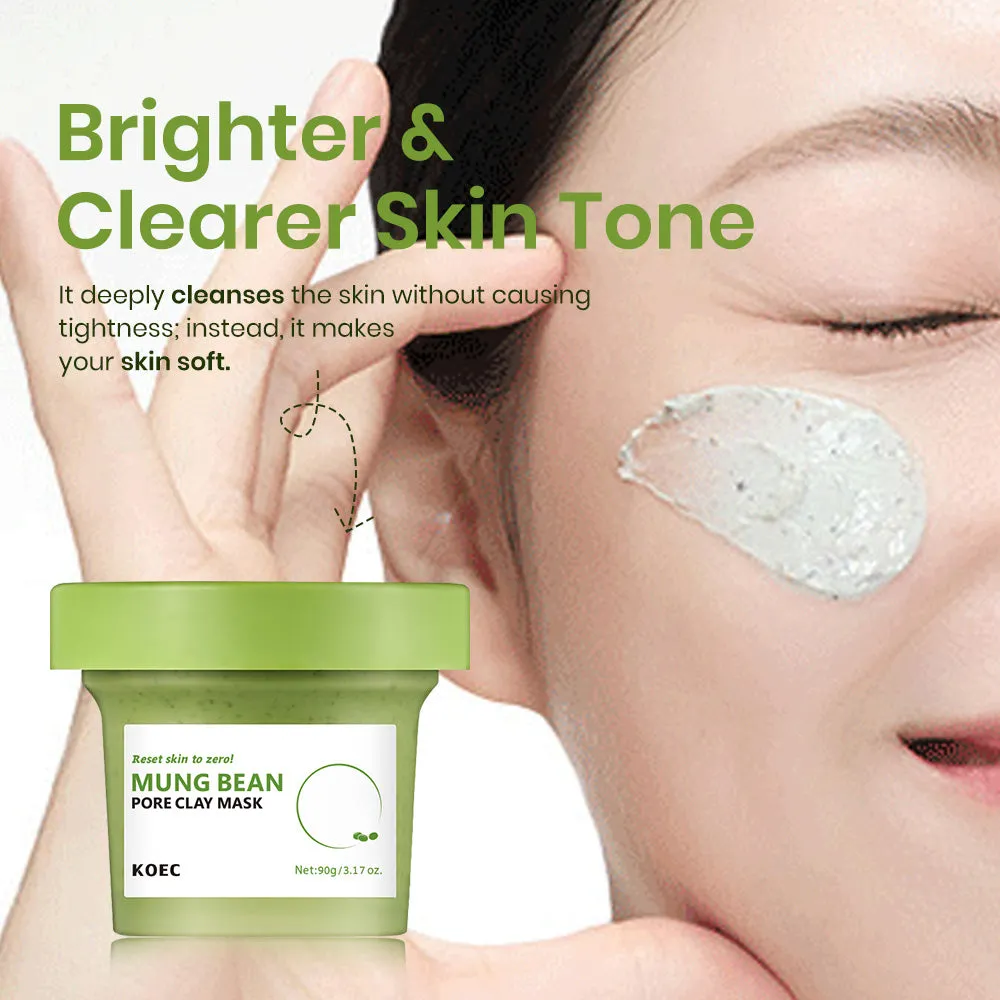 KOEC Mung Bean lermaske til porer