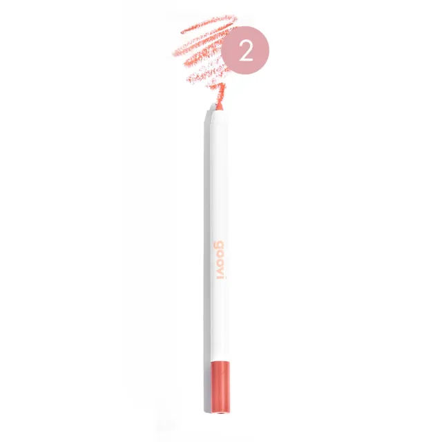 Goovi Lip Pencil læbeblyant 02 Rose cremet