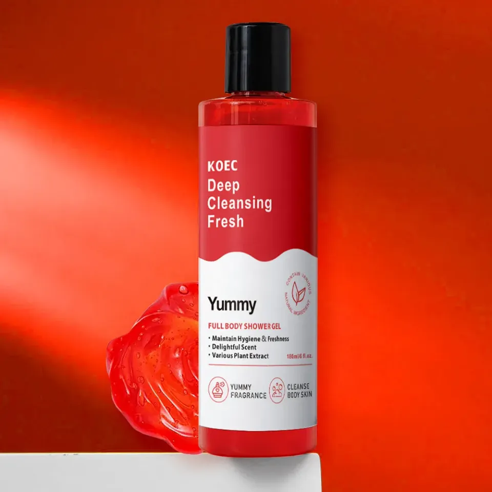 KOEC Yummy shower gel med citrus og aloe vera