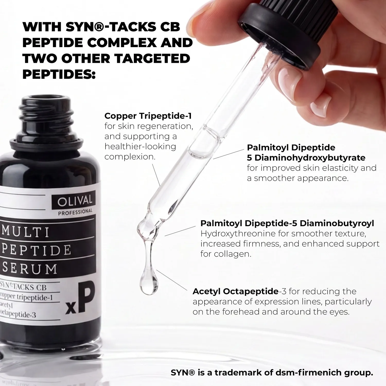 Olival Professional Multipeptide xP serum mod mimiklinjer