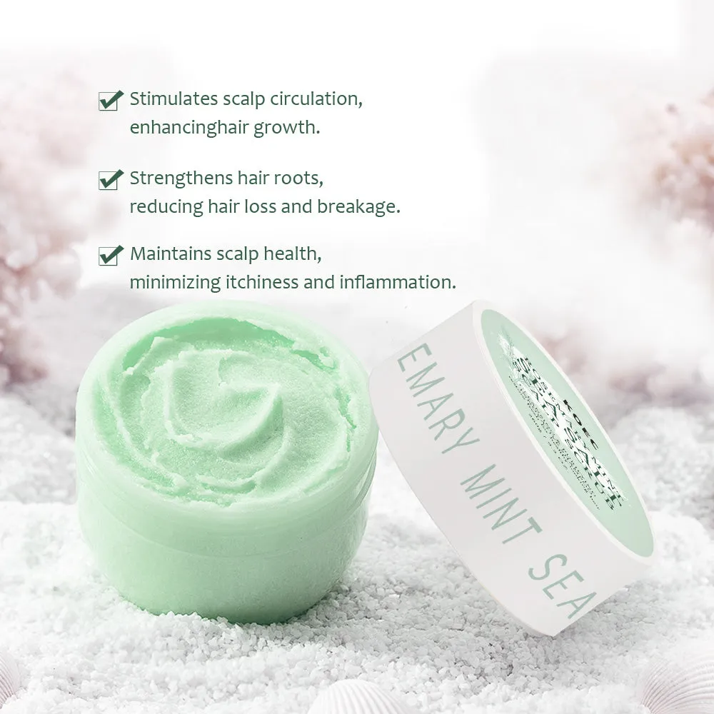 KOEC Rosemary Mint Sea Salt hovedbundsscrub mod skæl