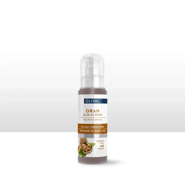 Olival Professional Walnut Hair Oil hårolie til mørkt hår