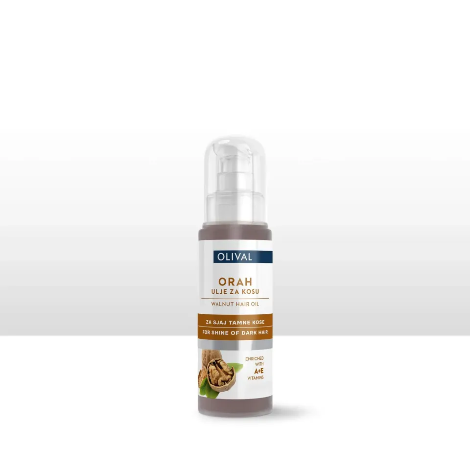 Olival Professional Walnut Hair Oil hårolie til mørkt hår