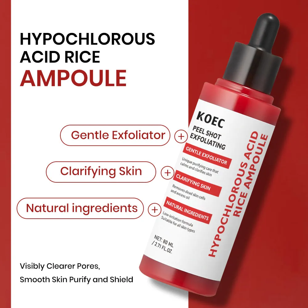 KOEC Hypochlorous Acid Rice ampul til sensitiv hud